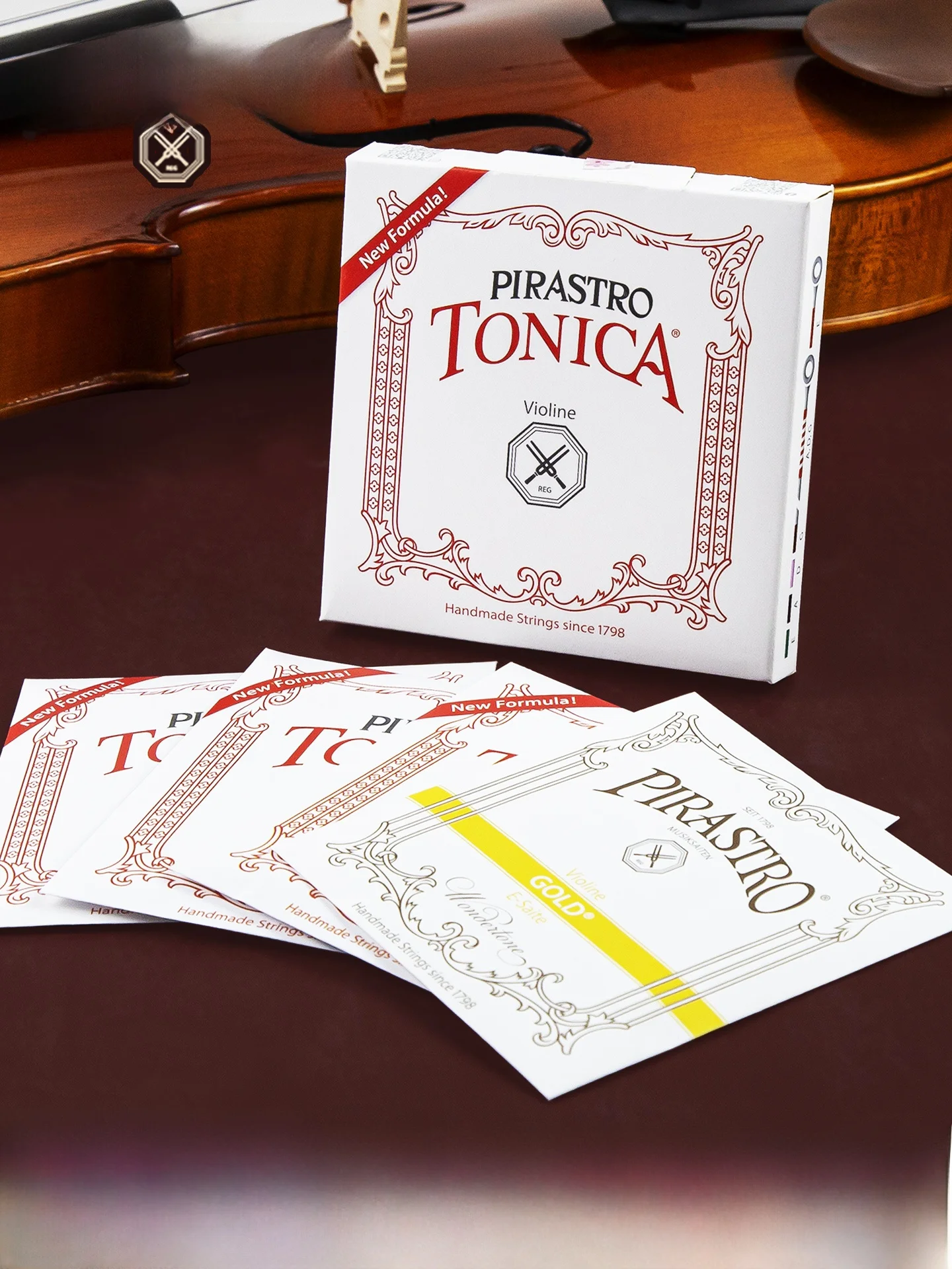 

Струны для скрипки Pirastro Tonica, новые нейлоновые струны для скрипки, аксессуары для музыкальных инструментов, струнные инструменты