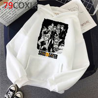 Japan Anime Soul Eater Maka Albarn And Death The Kid Print Hooded Men Women Hoodies Classic Streetwear Harajuku Male Sweatshirt