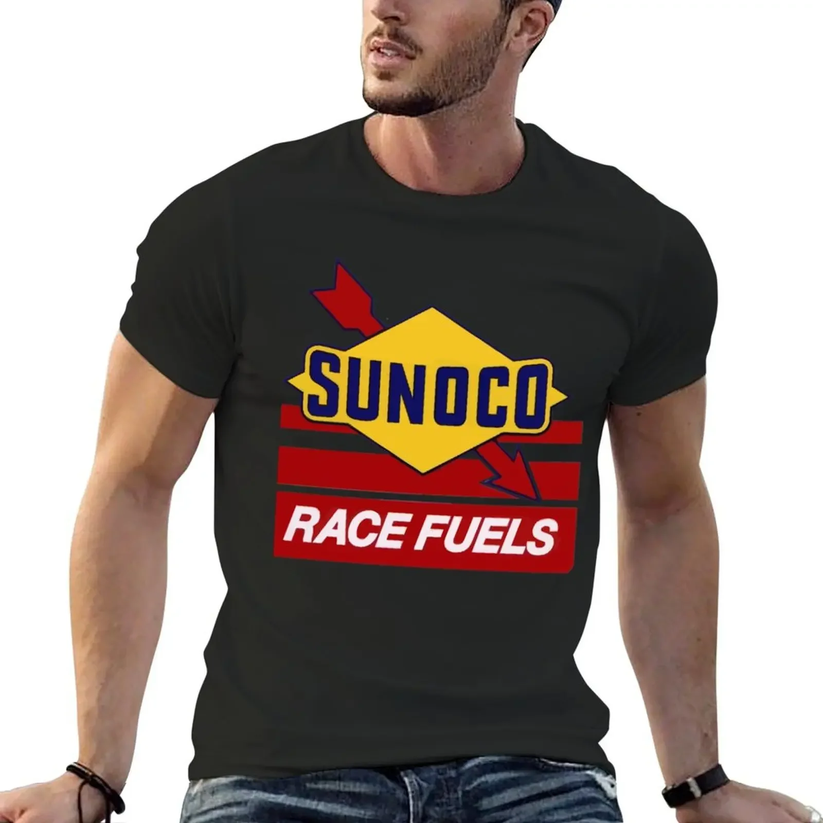 

Sunoco Race T-Shirt for a boy summer clothes basketball graphic tees designer t shirt men