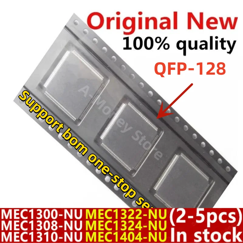 (2-5pcs)MEC1308-NU MEC1300-NU MEC1310-NU MEC1322-NU MEC1324-NU MEC1404-NU QFP-128