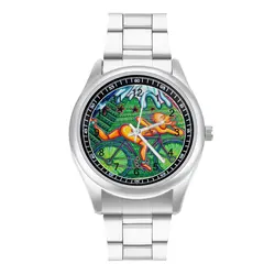 Albert Hoffman Bicycle Day Quartz Watch 1943 Cycle Lsd Trip Acid Day High Class Colored Wrist Watch Steel Boys Home Wristwatch