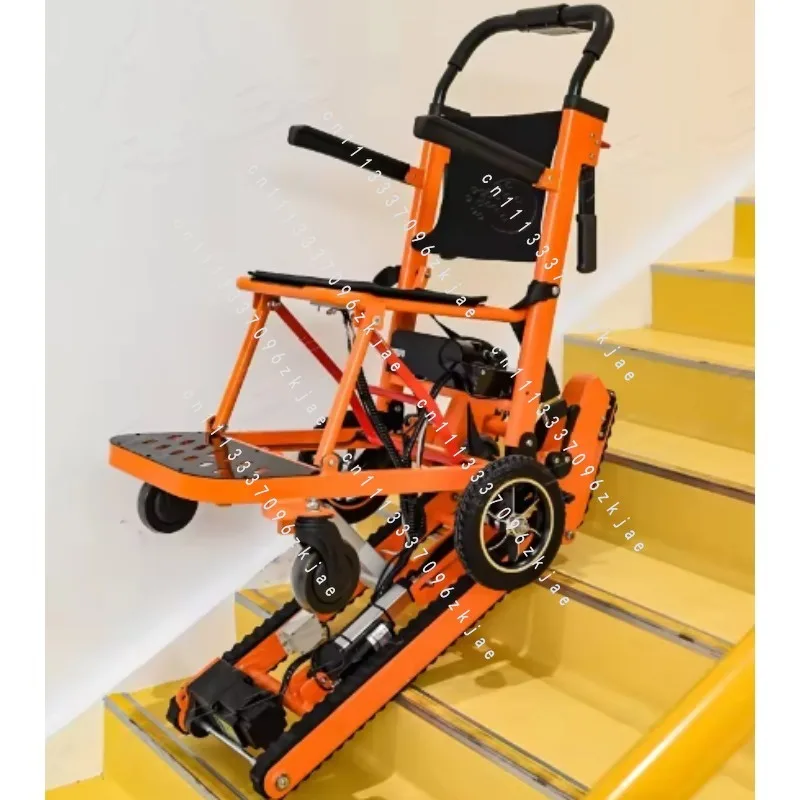 Automatic Balancing Electric Wheelchair Stair Climbing Aluminum Alloy Steel Structure Removable Battery Level II