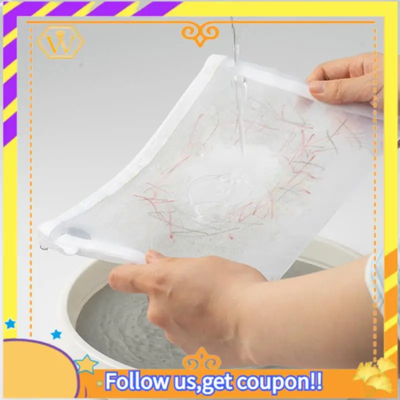 

Latest-30PCS Mesh Zipper File Bag Waterproof Zipper Folder Toy Storage Bag Storage Tools Cosmetic Organization Bag