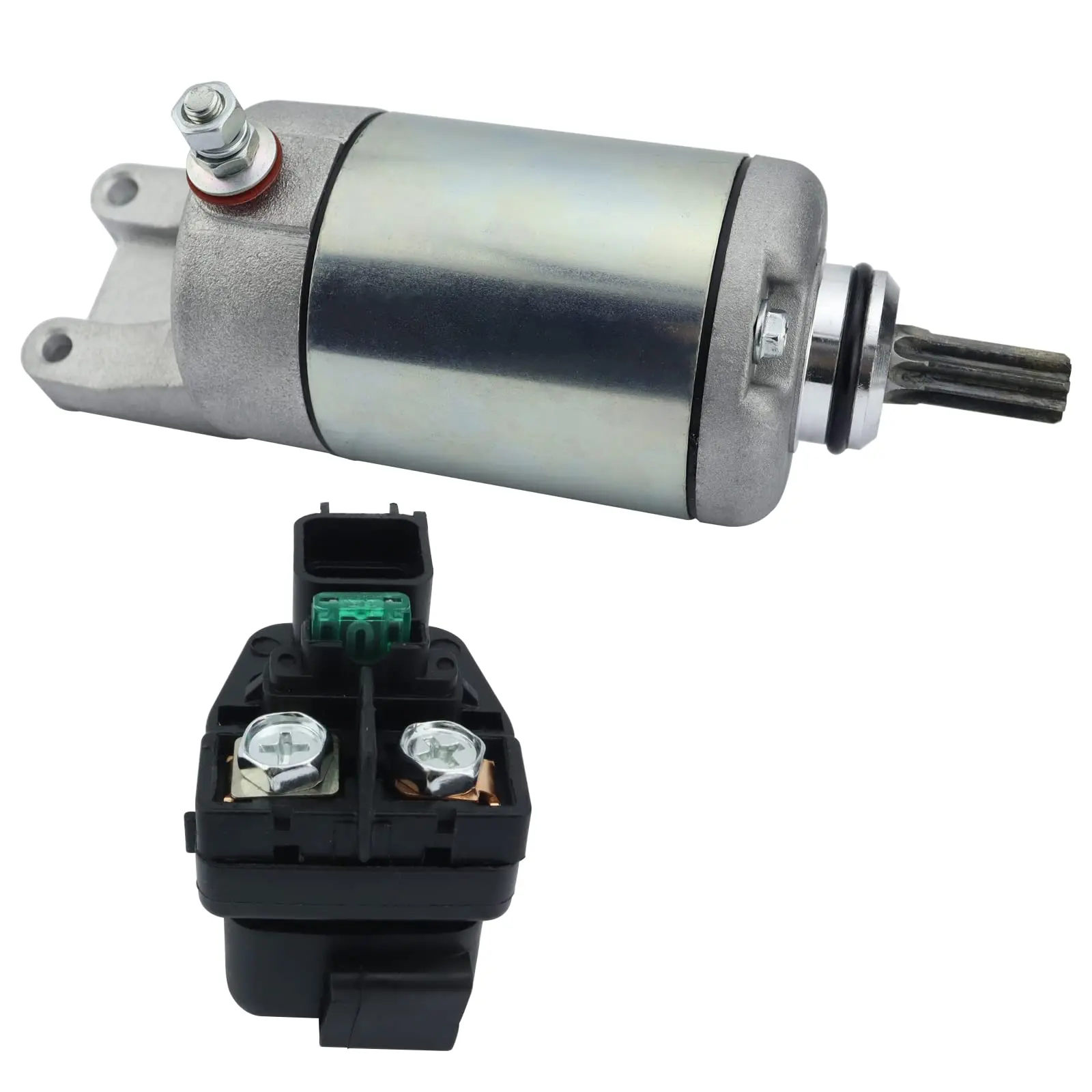 Motor & Solenoid Relay for Suzuki KingQuad 450 LT-A450X 2007-2010, KingQuad 500 LT-A500 2009-2020, 31100-11H00 SMU0421 410-54110