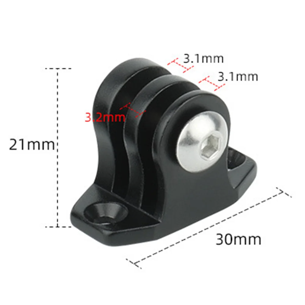 Bike Camera Mount Bridge Adapter For-Bicycle Light Bracket Holder Cold Shoe Tripod Adapter For Hero