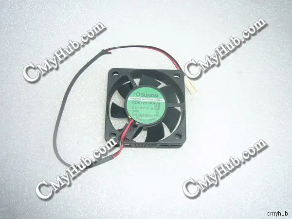 For SUNON KDE1205PHV3 MS DC12V 0.7W 5015 5CM 50MM 50X50X15MM 2pin Cooling Fan KDE1205PHV3 MS