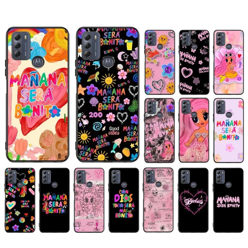 Manana Sera Bonito Karol G Telefoon Hoesje Voor Moto G84 G22 G32 G42 G52 G62 G53 G72 G60 G60 S G100 G10 G20 G30 G13 G50 G 5G Puur