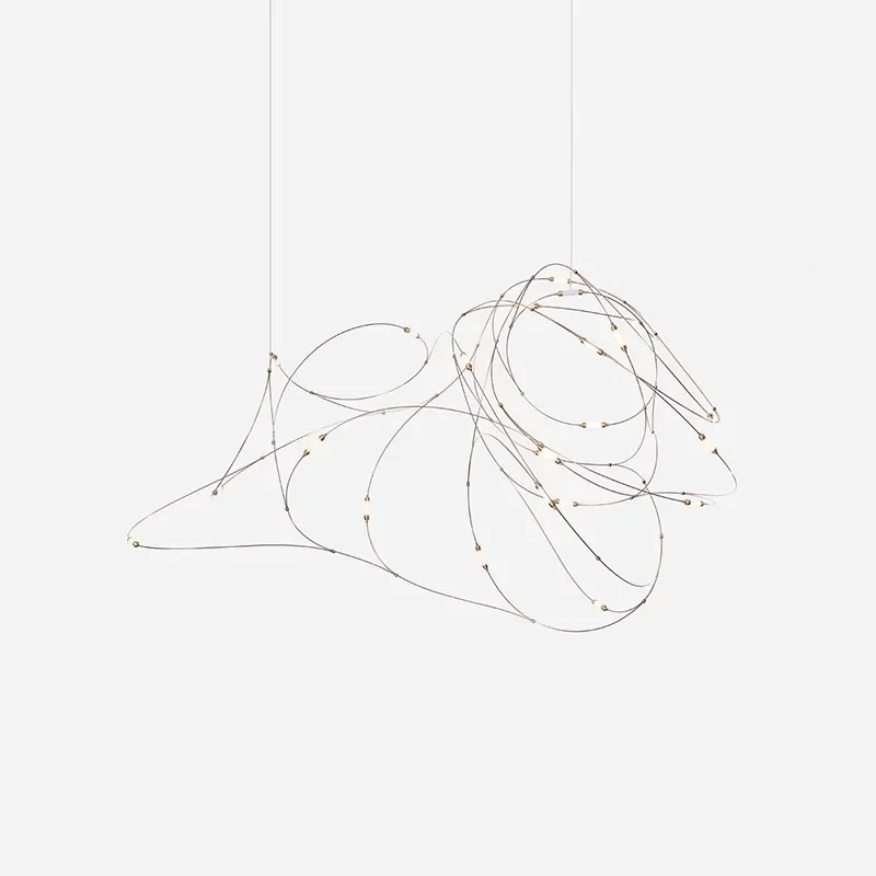 Moooi Flock Chandelier Modern LED Firefly Pendant Lights for Hotels Villas Restaurants Living Room designer Pendant lamp