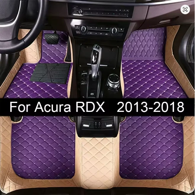 حصيرة أرضية سيارة مخصصة مناسبة لـ Acura RDX 2013 2014 2015 2016 2017 2018 ملحقات السيارات سجادة السيارة #1