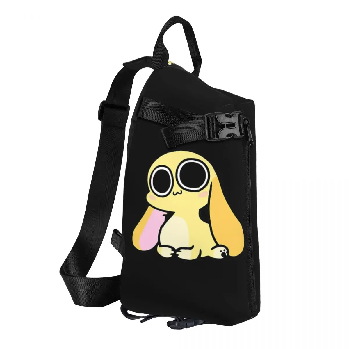 Chikn Nuggit Merch Character Chest Bag Men Sling Crossbody Backpack Chest Bag Travel Hiking Daypack Shoulder Bag