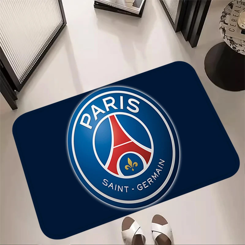 Welcome Carpet Interior Room Rugs Football Carpets Entrance Doormat Prayer Rug Floor PSG Mats Non-slip Bath Mat Kitchen Decors