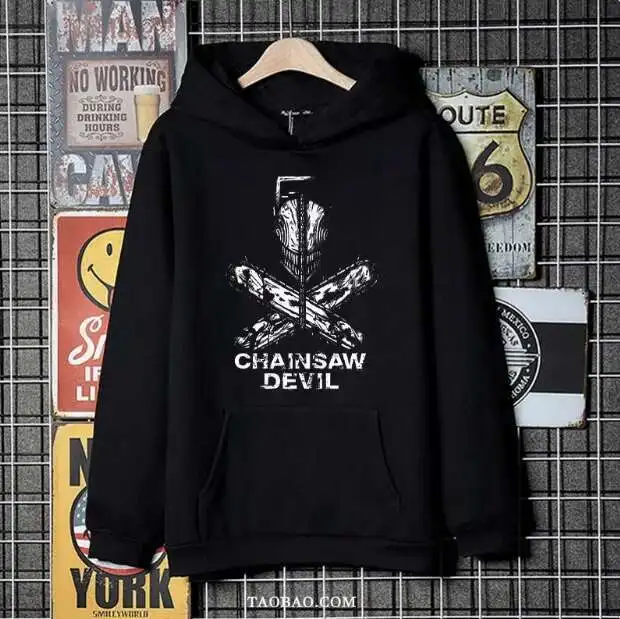 

Anime Chainsaw Man Denji Pochita Hooded Hoodie Cosplay Autumn Winter Men Women Coat Loose Jacket Tops anime