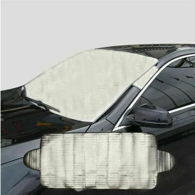 Universal Car Frost Cover, isolamento térmico, isolamento, sombra de substituição, proteção contra neve, proteção solar, pára-sol, Auto