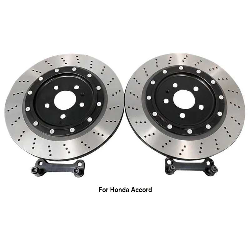 

KLAKLE Brake System Aluminum Modified Racing Brake Disc 355*12MM For Big Brake Kit For Honda Accord 2016