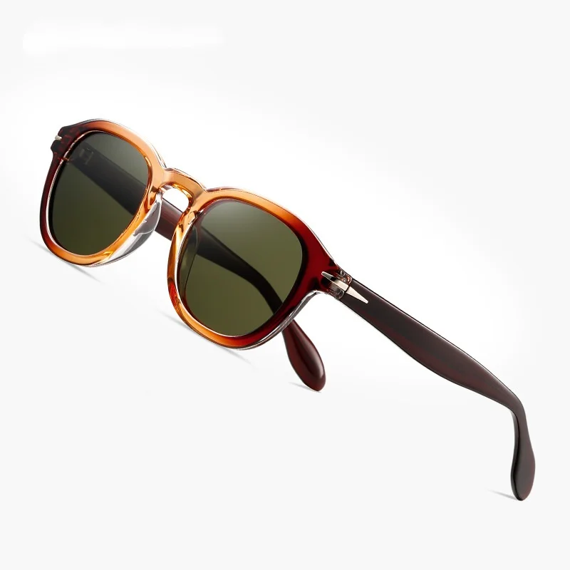 New Polarized Outdoor Sports Sunglasses Men Women Luxury Butterfly Frame Vintage Acetate Driver Shade UV400 Sun Glasses