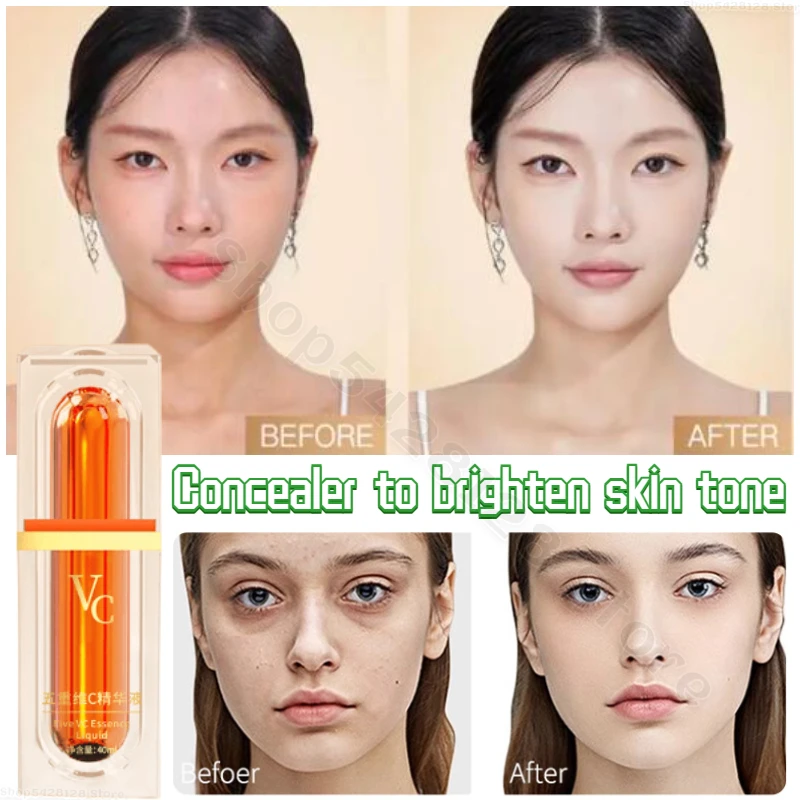 Five VC Plain Cream Concealer Isolation Brightening Skin Makeup Front Milk 4 in 1 Skin Whitening Cream