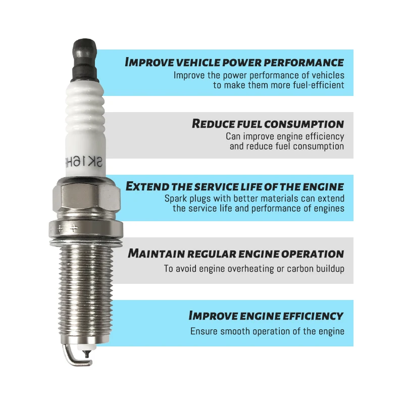 4PCS Iridium Spark Plug 90919-01233 9091901233 SK16HR11 Suitable For Toyota For Sienna(2022-) For Lexus(2012-2018)