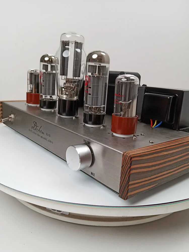 OldChen Tube Amplifer El34 Single End Manual Shed Pure Hifi Fever Sound Electronic Tube Power Amplifier Manufacturer 