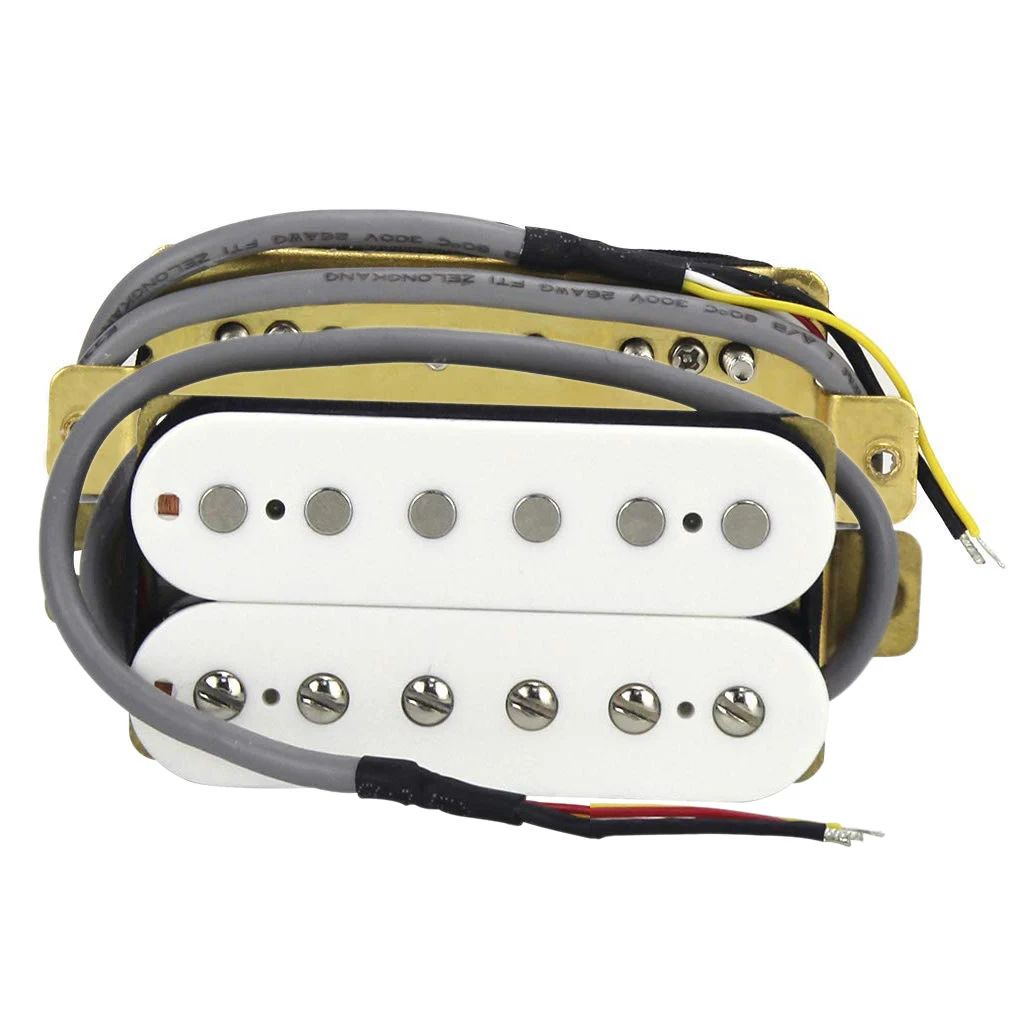 

Lo-ok Звукосниматели для электрогитары Humbucker Neck Alnico V Pickup Белый