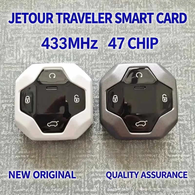 For Jetour Traveler Jetour T1 T2 T3 Shanhai T1 T2 T3 Jetour TX Jetour Freedom OEM Smart Remote Car Key Fob 433MHz with 47 Chip