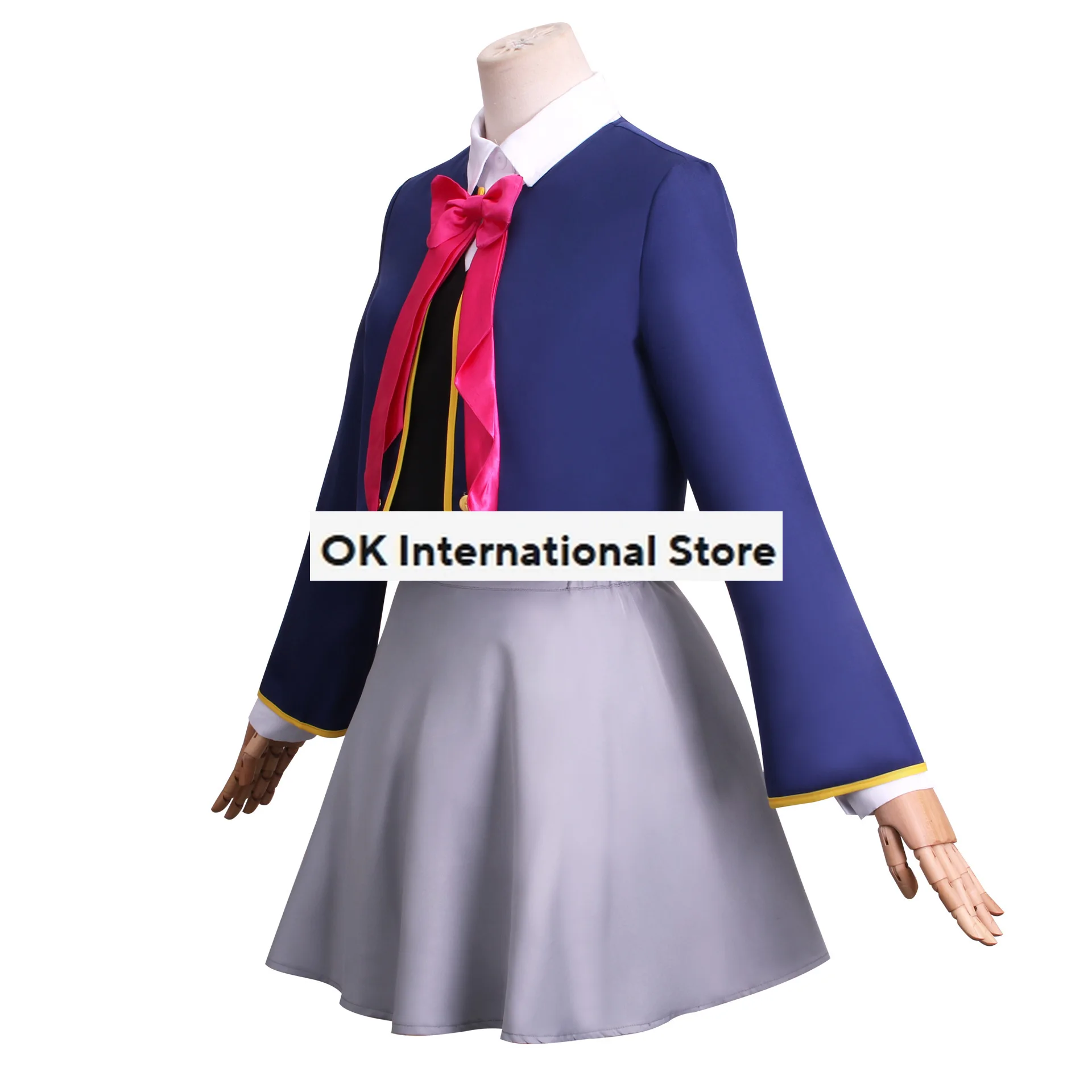 Anime Oshi No Ko Hoshino Rubi Costume Cosplay JK parrucca uniforme Set Performance Song Costume Halloween Costume donna