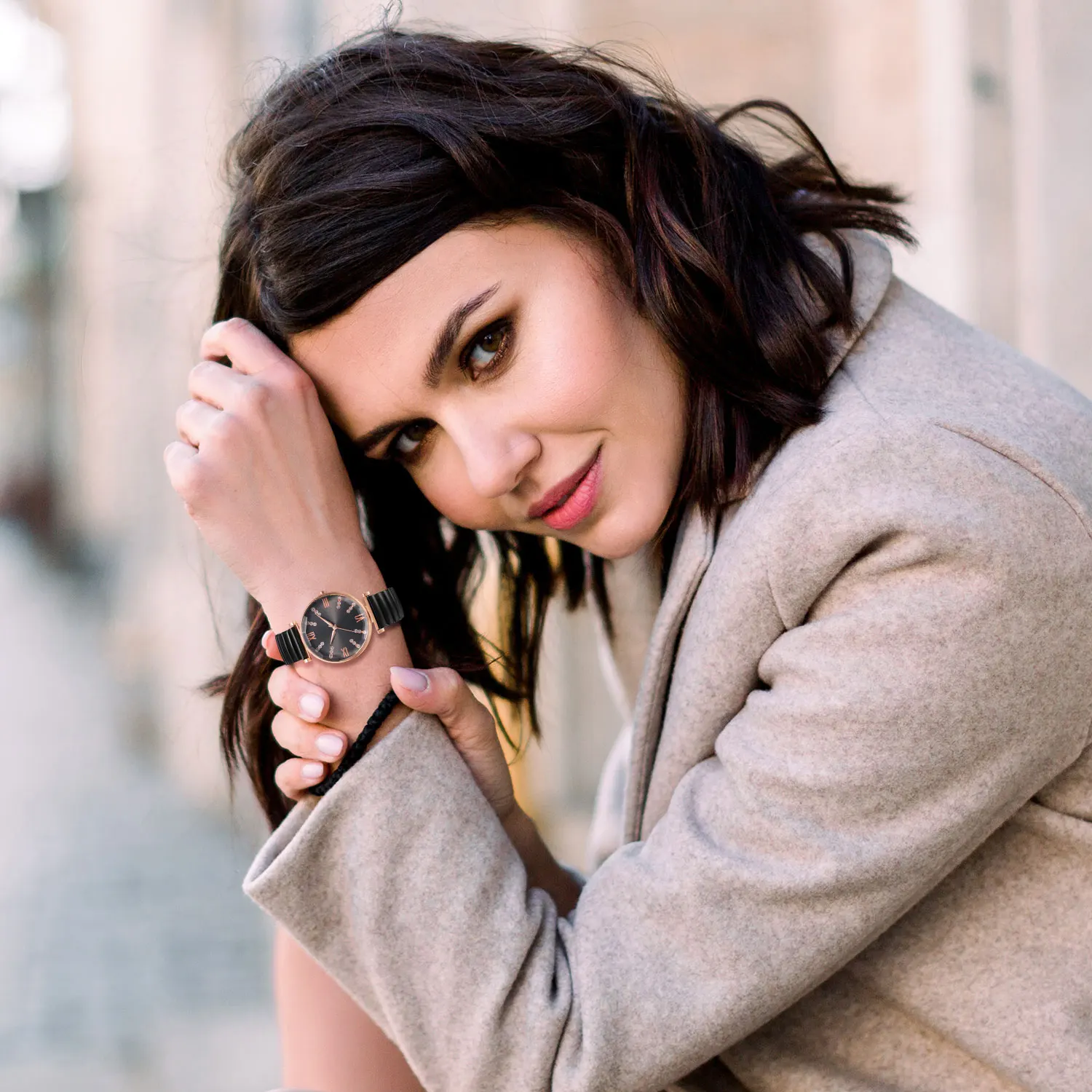 Часы LANCARDO с эластичным ремешком, прозрачные и удобные в чтении, Алмазные Весы, цифровые водонепроницаемые аналоговые Кварцевые изысканные модные женские часы