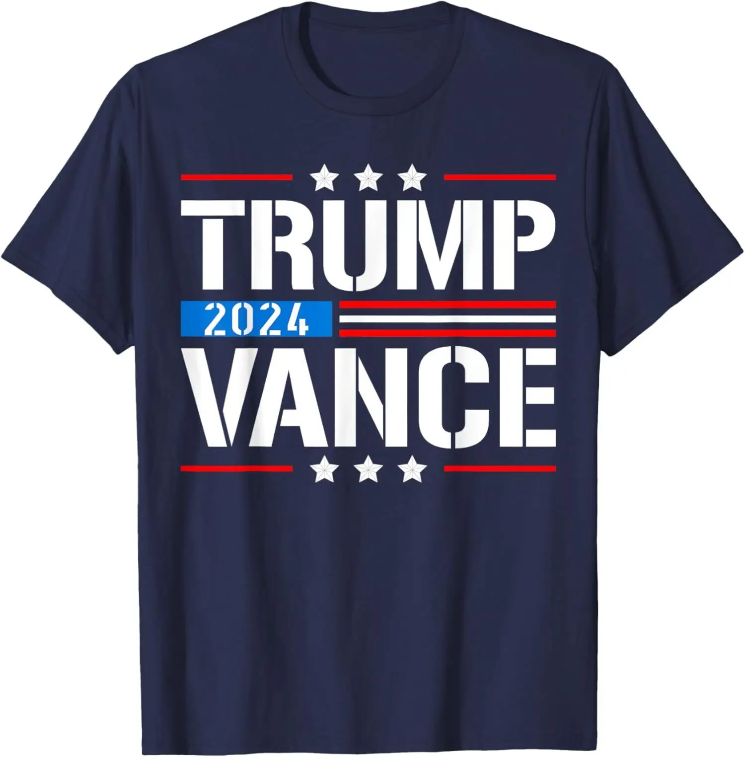 Trump Vance 2024 US Flag Vintage - Election President 2024 T-Shirt