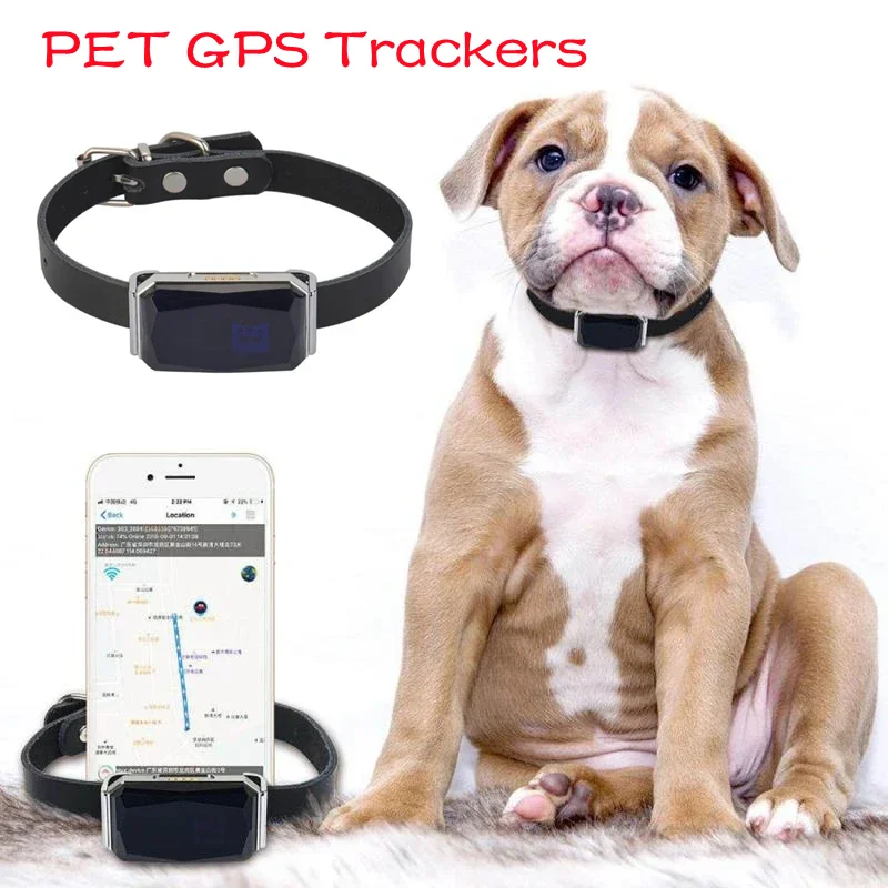 

Pet Wifi Light GPS Tracker Waterproof Pet Collar For Pets Dogs GPS Tracker Kids Personal Locator Anti-Lost Tracking Device