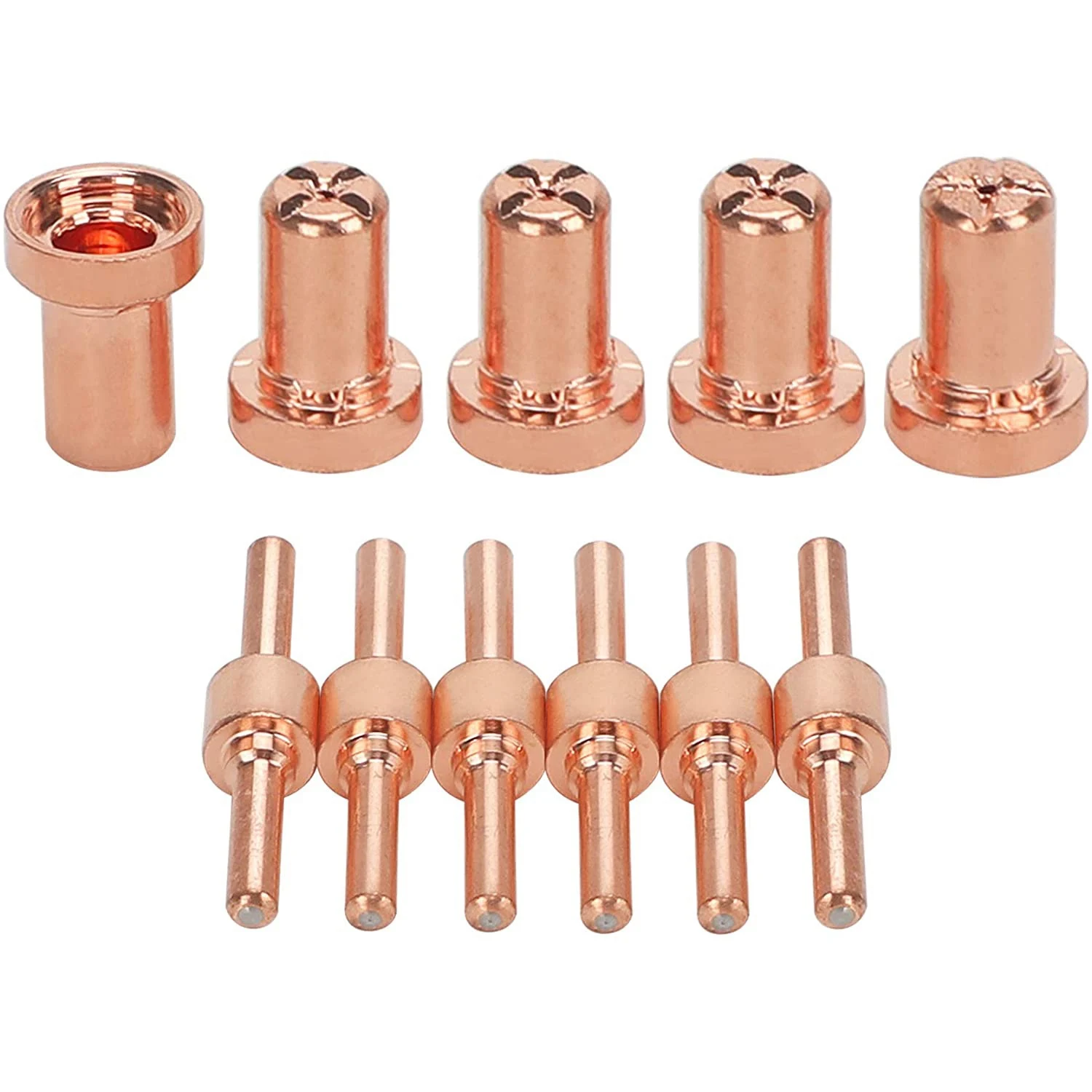 

Best-70Pcs Plasma Cutting Consumables For Cutting Torch PT31 Plasma Cutter Cutting Torch Consumables