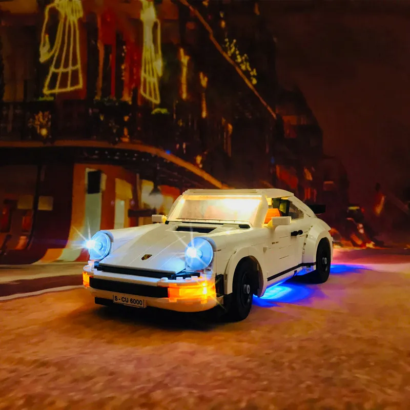

Комплект светодиодных фонарей, подходящий для декоративной лампы Lego Porsche 911 10295 Building Blocks (модельные кирпичи в комплект не входят)