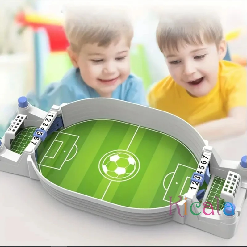 Table Football Double Battle Table Desktop Football Field Game Parent-child Interactive Ejection Toy Puzzle Game Toys