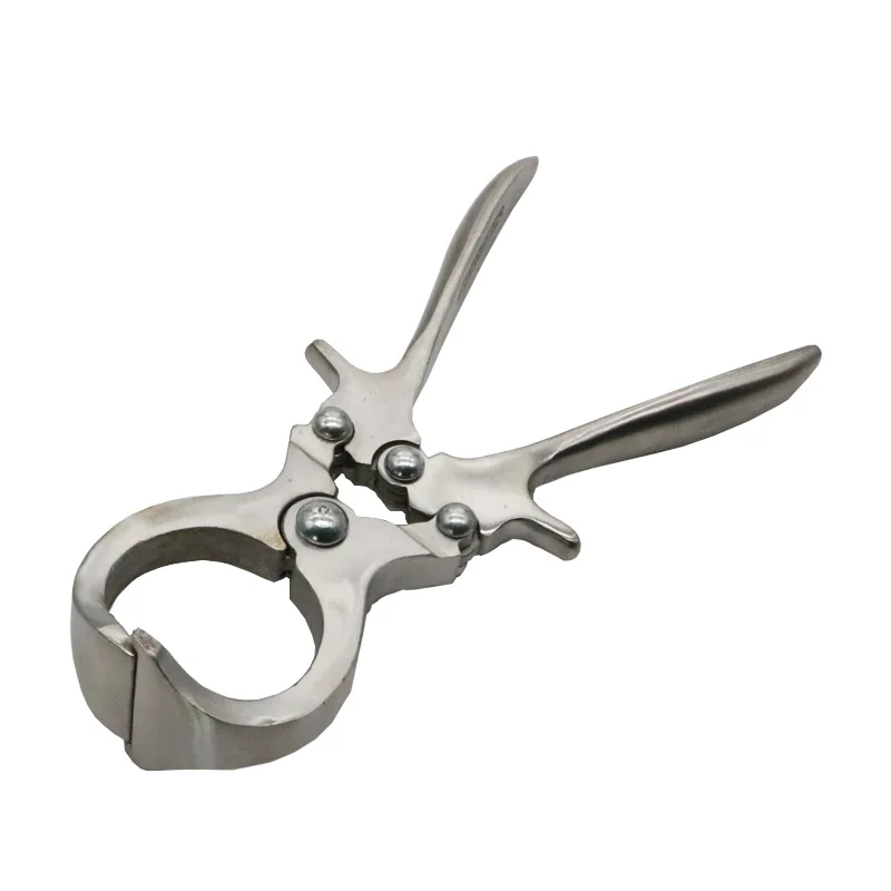 Livestock Without Blood Castration Pliers Pig Sheep Testicular Castration Clamp Veterinary Tools 1Pc Farm Animal Scrotum Clamps