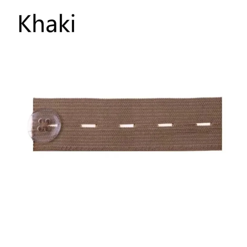 1Pcs Fatty Maternity Waistband Elastic Extender Pants Belt Extension Buckle Button Pregnancy Cloth Buckle Accessories