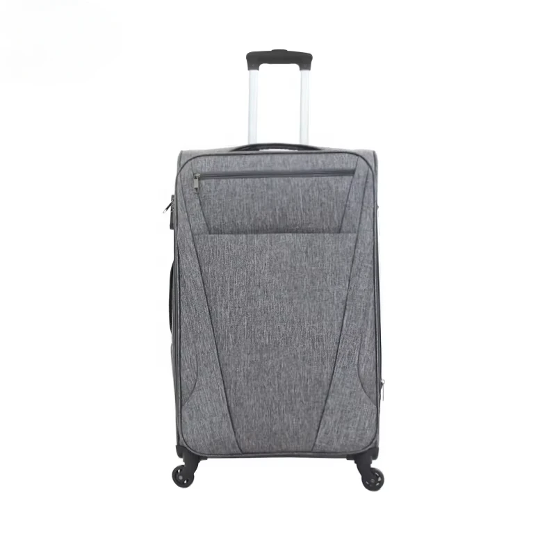 Anti Water Expandable Durable Large Ultra Lightweight Checked Suitcase with Rolling Spinner Wheels