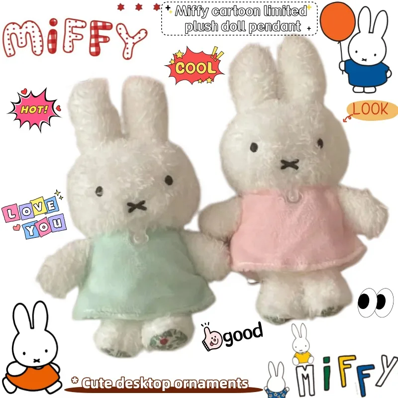 

Miffy Creative Cute Cartoon Limited Plush Doll Pendant Secondary Element Personality Animation Peripheral Desktop Ornaments Gift