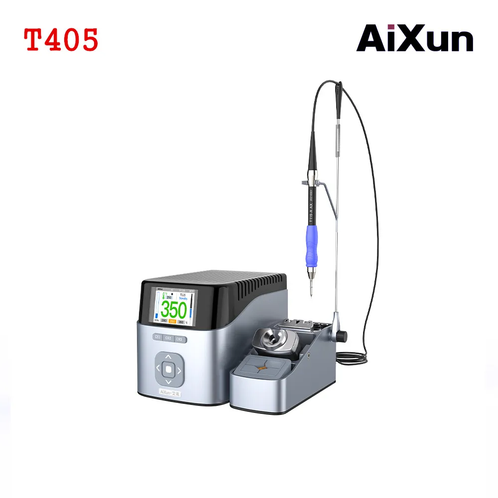 AIXUN T405-115 T410 T420 T435 soldering station cell phone repair tools electric soldering iron tool with handle soldering pen