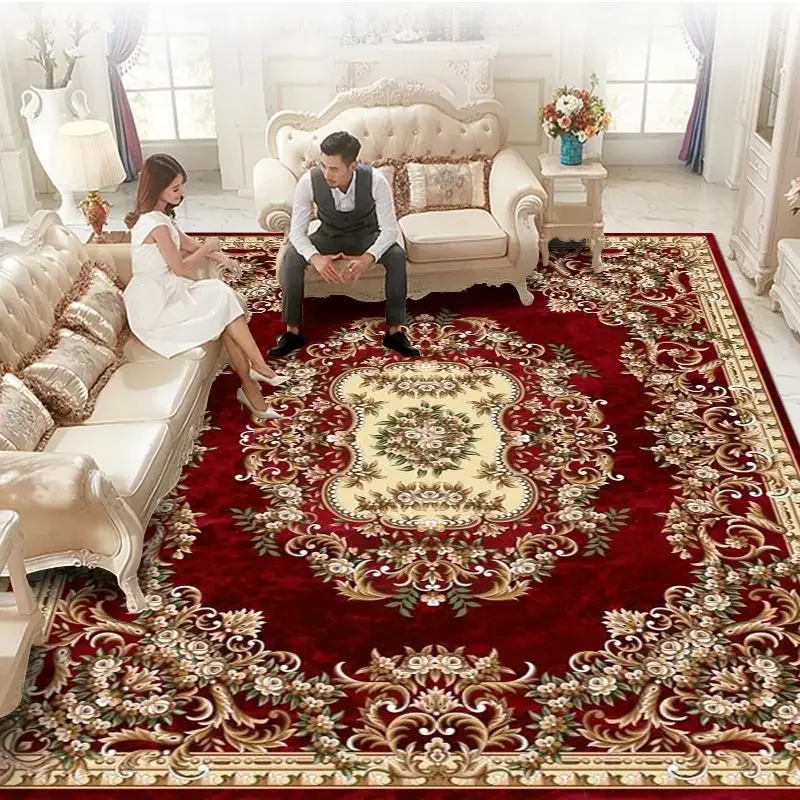 

European Luxury Carpets for Living Room 200x300 Decoration Home Large Area Rugs Bedroom Decor Lounge Rug Washable Floor Mats