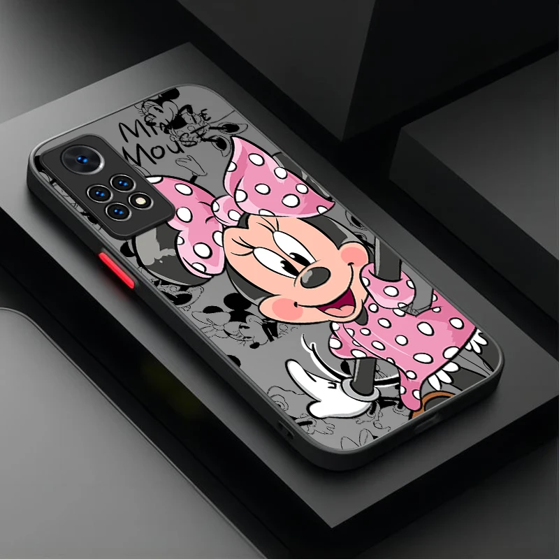 Etui na telefon Disney Minnie Polka Dot Dress do Xiaomi Redmi Note 13 14 12 11 Pro Plus 5G 12S 11S 10S 10 9 Redmi 14C 13C 12C 12 4G
