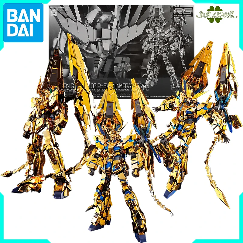 

Bandai Original GUNDAM PB RG Series UNICORN GUNDAM 0З PHENEX (NARRATIVE Ver) Аниме Фигурка Сборка Модель Игрушки