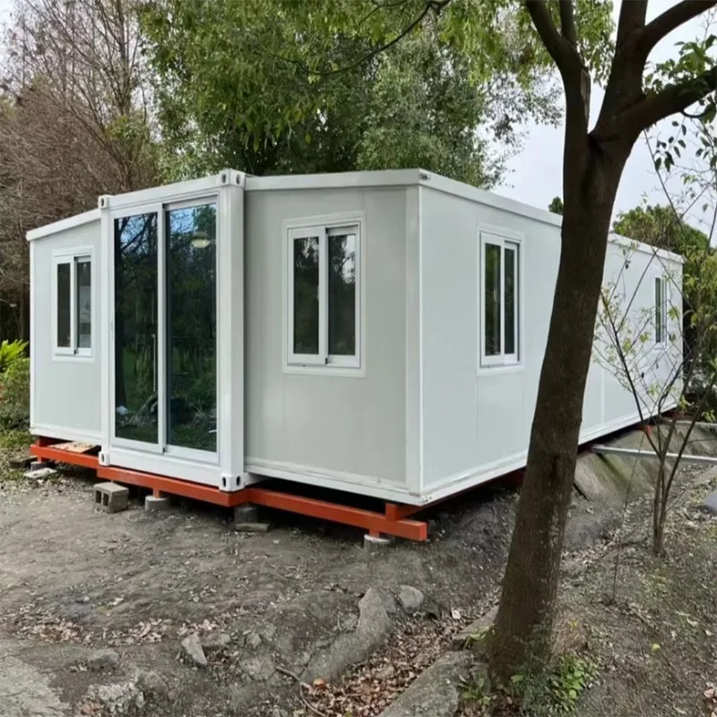 Customized 3 Bedroom Price Prefabricated Homes Extended Expandable Container Homes 40ft Luxury House for Housing