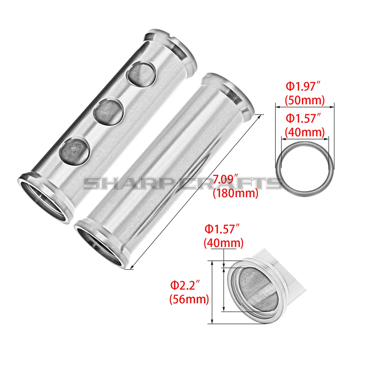 Motorcycle 180MM Front Fork Boot Slider Covers Upper Shock Absorber Cover For Harley Sportster XL 1200 883 Iron Roadster Custom