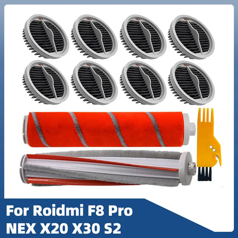 Roller Main Brush Hepa Filter Replacement For Xiaomi Roidmi NEX X20 X30 S2 F8 Pro Handheld Wireless Vacuum Cleaner Spare Parts