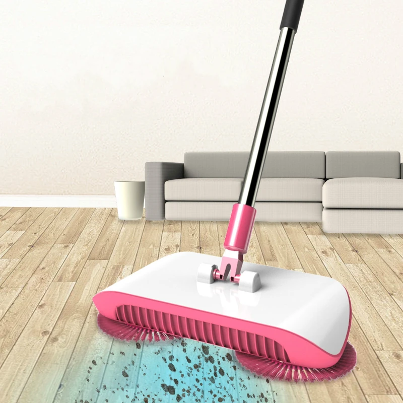 Office Plastic Hand Push Sweeper Mop Carpet Tools Vacuum Cleaner Hand Push Sweeper Dust Aspirador Household Merchandises