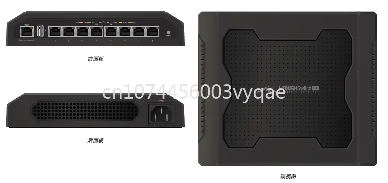 UBNT Toughswitch Poe Pro TS-8-PRO 24V 48V Gigabit PoE Switch