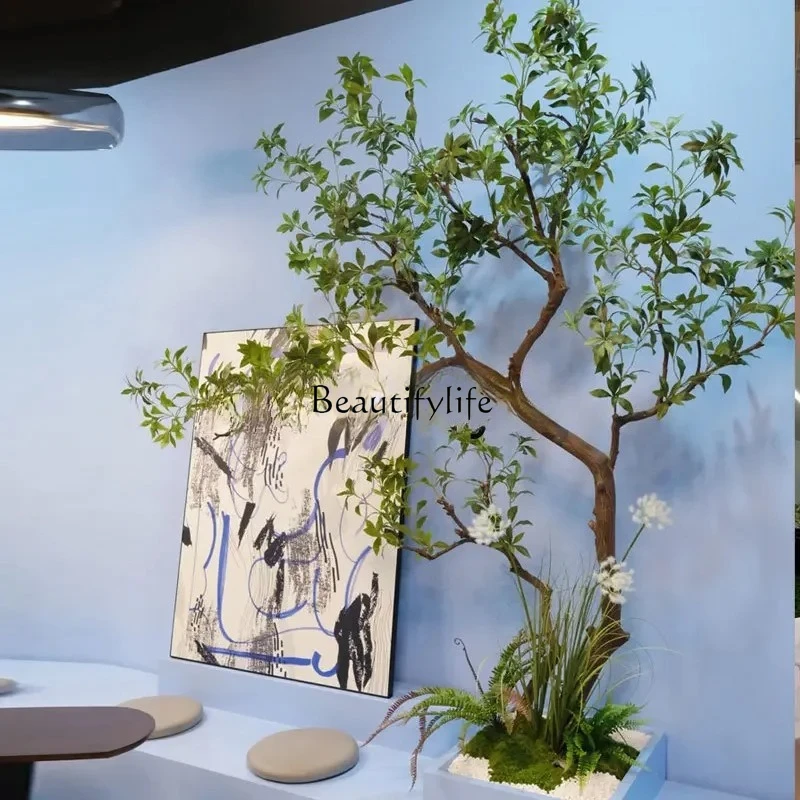 

Micro landscape surprise quiet wind window entrance staircase corner soft decoration ornament