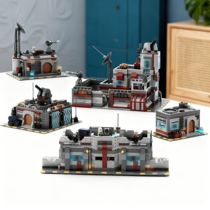 

Набор для сборки MOC SW CLONE BASE BUNDLE (9985 деталей) — модель звездной битвы, конструктор, креативный подарок, декор для демонстрации, премиум-класс, для взрослых и детей
