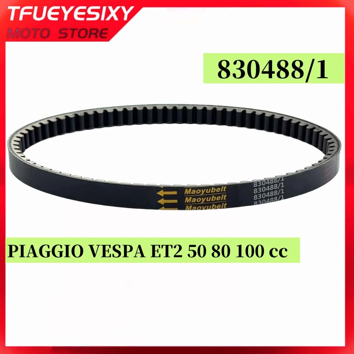 

Кевлар + EPDM 830488/1 V-ремень для скутера для ZongShen PIAGGIO VESPA ET2 50 80 100cc 725x18 CVT трансмиссионный ремень 830488/1