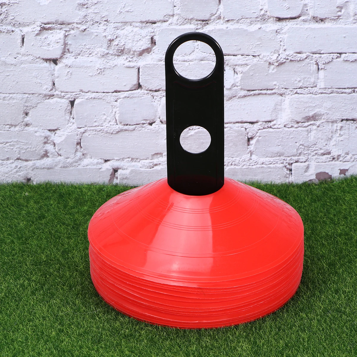 

Training Football Sign Plate Kids Marker Tray Cones for Soccer Practice Disc Child