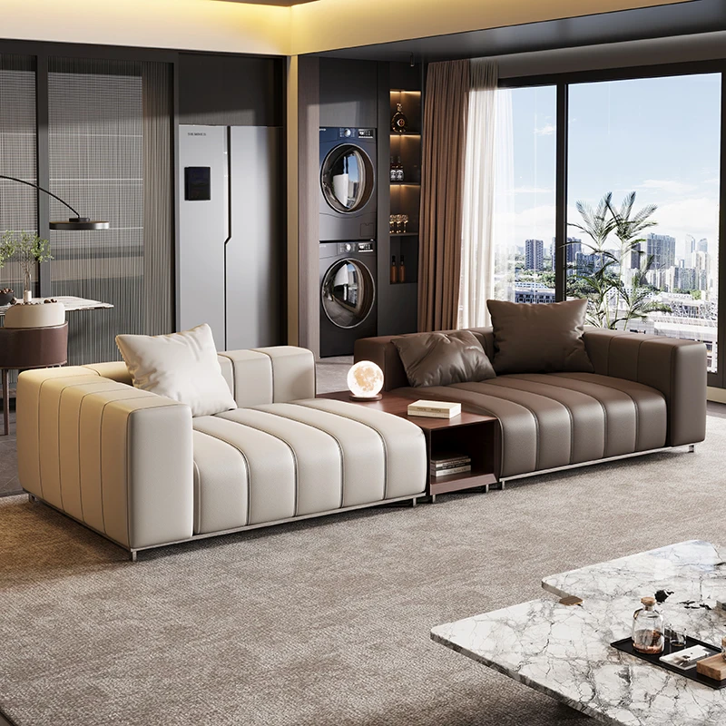 

Adults Large Modern Sofas Nordic Storage Latex Designer Luxury Couch Puffs Leather Italian Divano Soggiorno Home Furniture