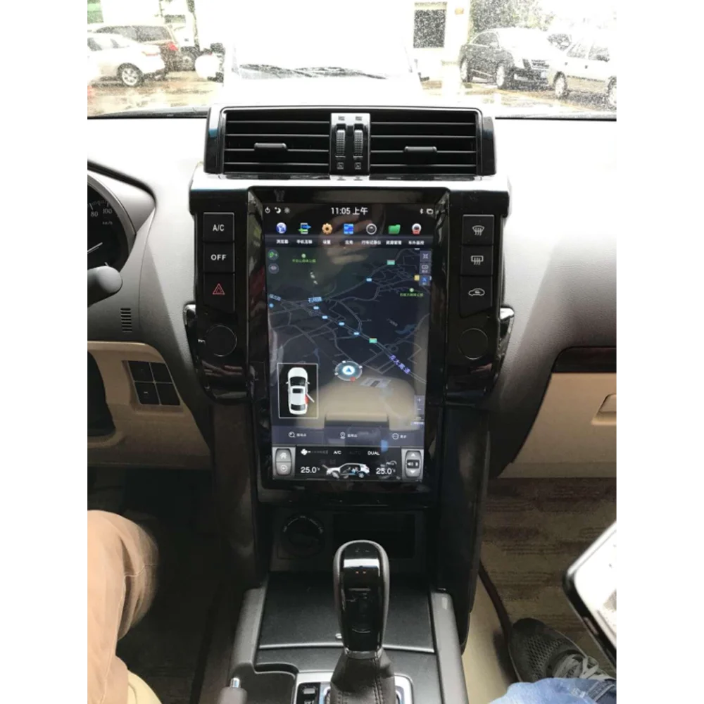 

13,6 "Android 13 CarPlay автомобильное радио для Toyota Prado 2014-2017 стерео мультимедийный плеер GPS-навигация магнитофон головное устройство DSP